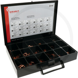 GRANIT BLACK EDITION Sealing ring assortment