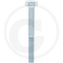 Blister Hexagon head bolts DIN 931 M5 x 40 steel 8.8