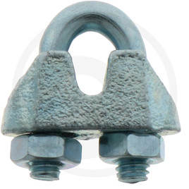 Blister VPE5 Wire rope clamp