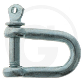 Blister Pack of 4 shackles straight 1/4"