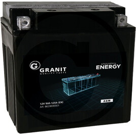 GRANIT Battery 12 V / 9 Ah
