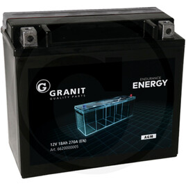 GRANIT Battery, 12 V / 18 Ah