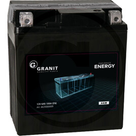 GRANIT Battery, 12 V / 6 Ah