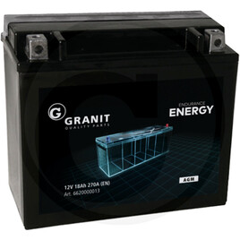 GRANIT Battery, 12 V / 18 Ah